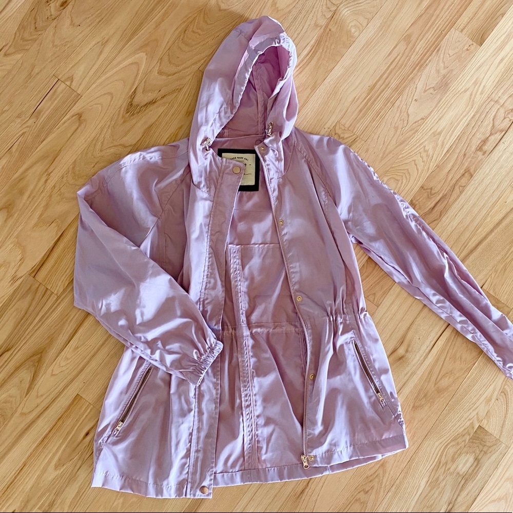 Pink windbreaker